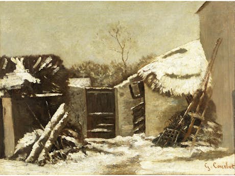 Gustave Courbet, 1819 Ornans – 1877 La-Tour-de-Peilz, und Werkstatt, zug.